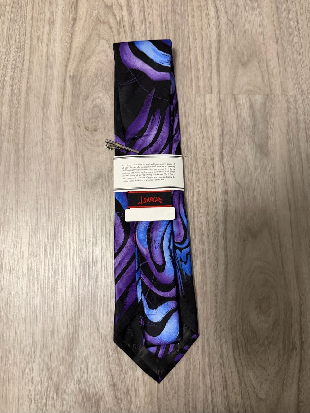 NEW! J. Garcia Still Life Silk Tie - Picture 2 of 4